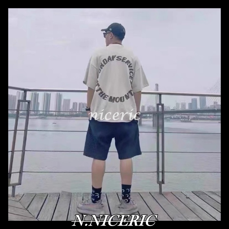 [Nice日韓歐美代購］KANYE WEST侃爺發泡周日限定短袖 T恤 短袖 短T