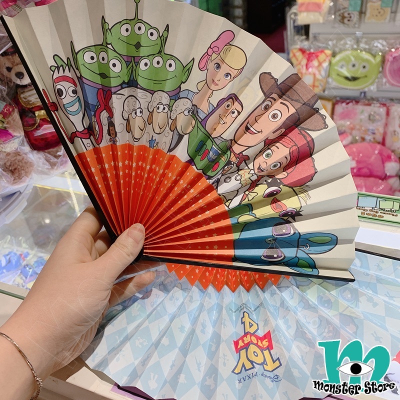 反斗奇兵人物摺扇