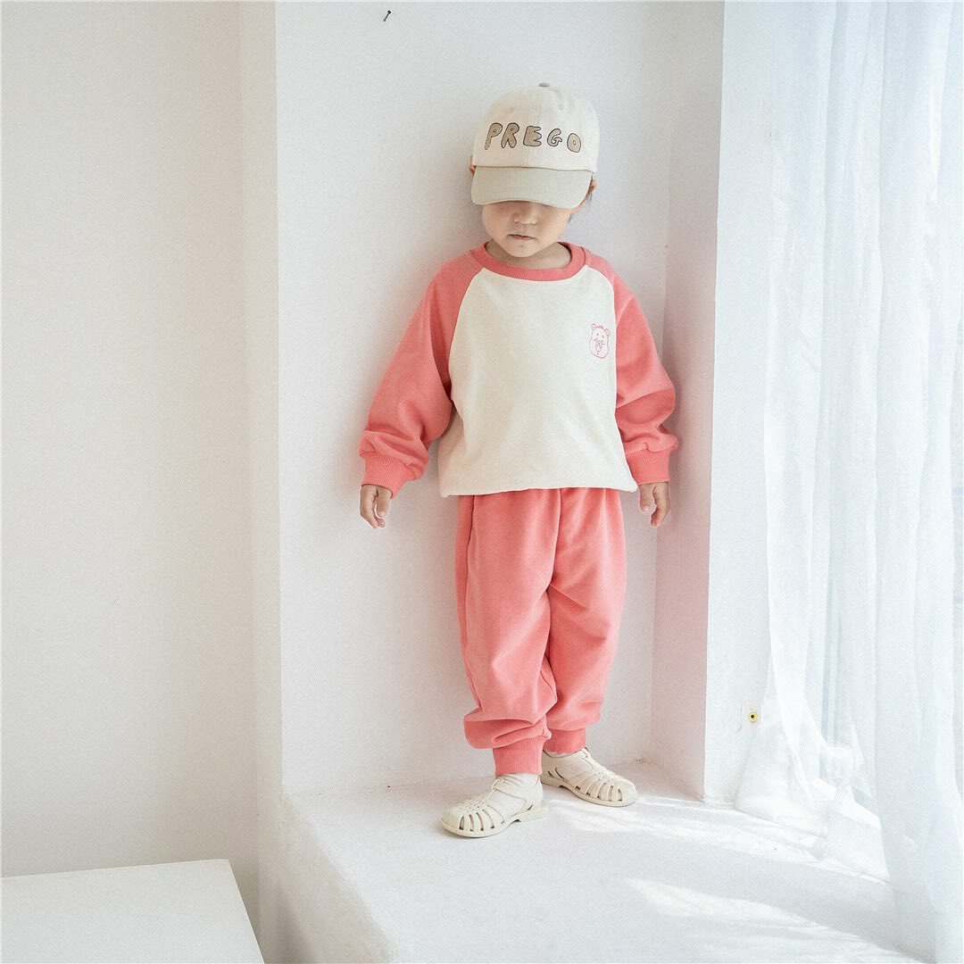 馬卡龍糖果熊運動套裝