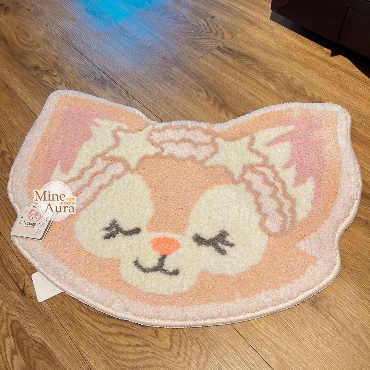 (限時特價) 玲娜貝兒 Lina bell 居家系列 睡顏 大頭圖案 造型 地墊 -上海迪士尼樂園