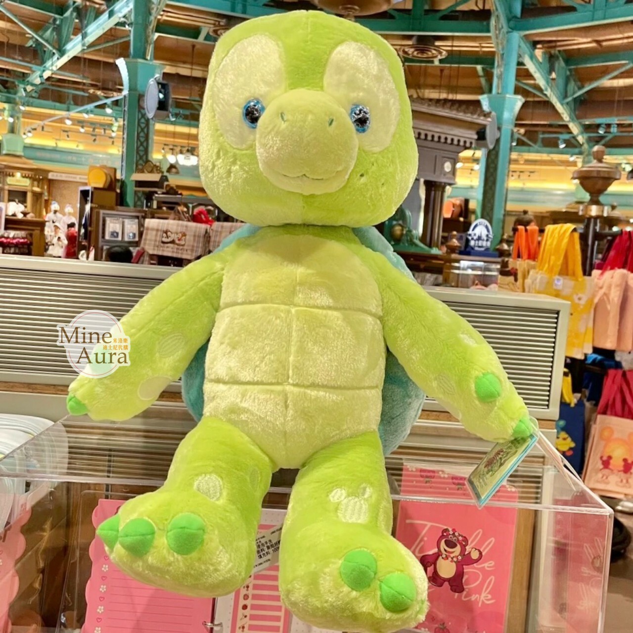 奧樂米拉 海龜 OluMel M號 娃娃 玩偶 -上海迪士尼樂園