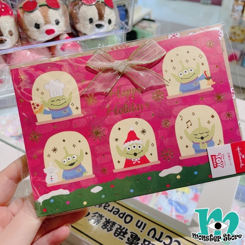 反斗奇兵三眼仔立體聖誕咭