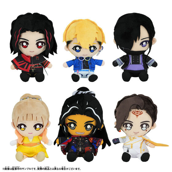 Pbandai 預訂2024/3月 王様戦隊キングオージャー 戦隊ヒーローぬいぐるみシリーズ　王様戦隊6人セット新章Ver.