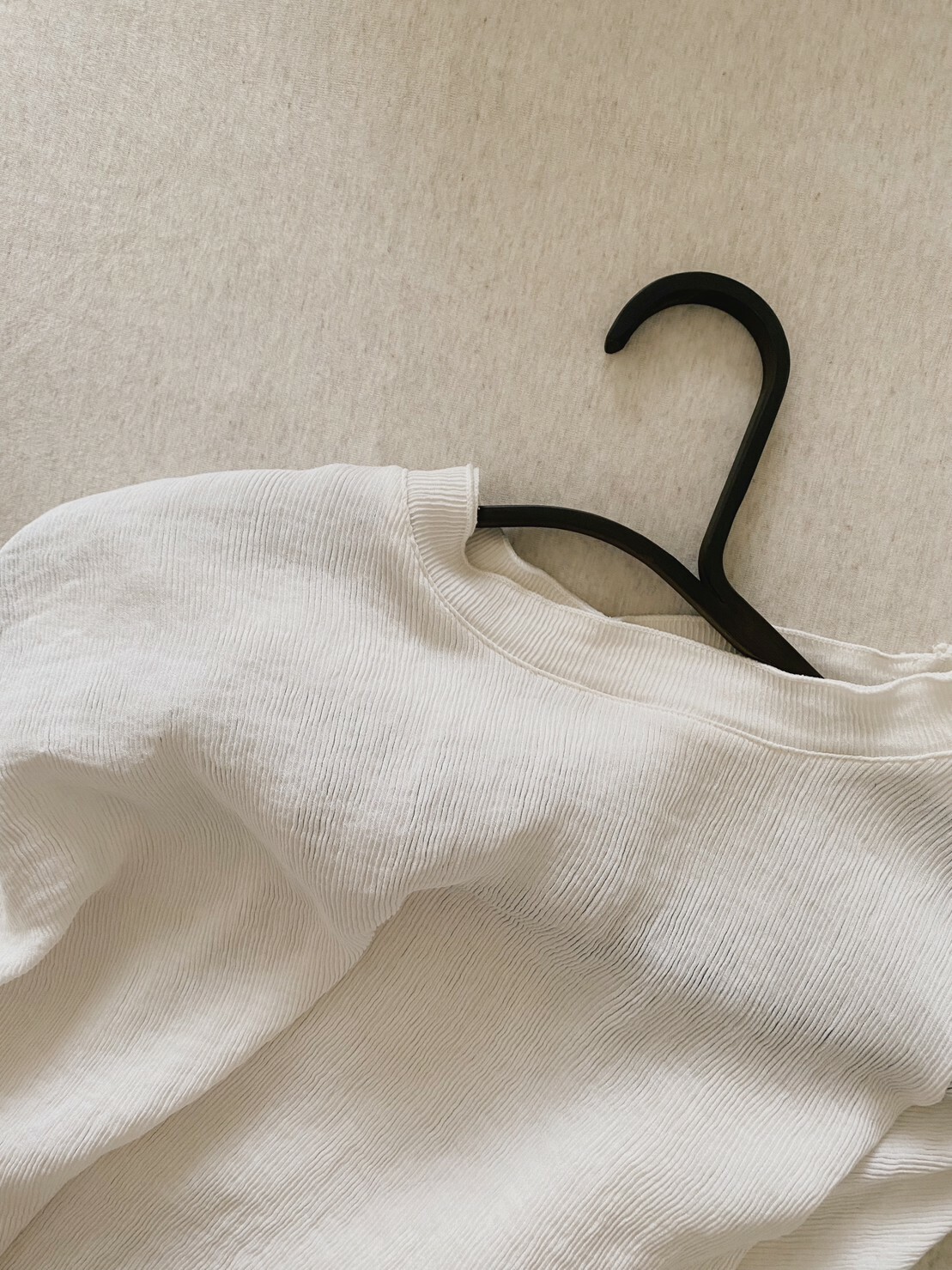 CAKON 深棕色竹衣架掛衣服