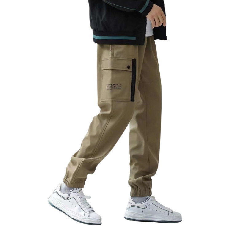 工裝風鬆緊束口保暖褲 男款 (2色) 長褲/彈性/耐磨/透氣 23CFA8017