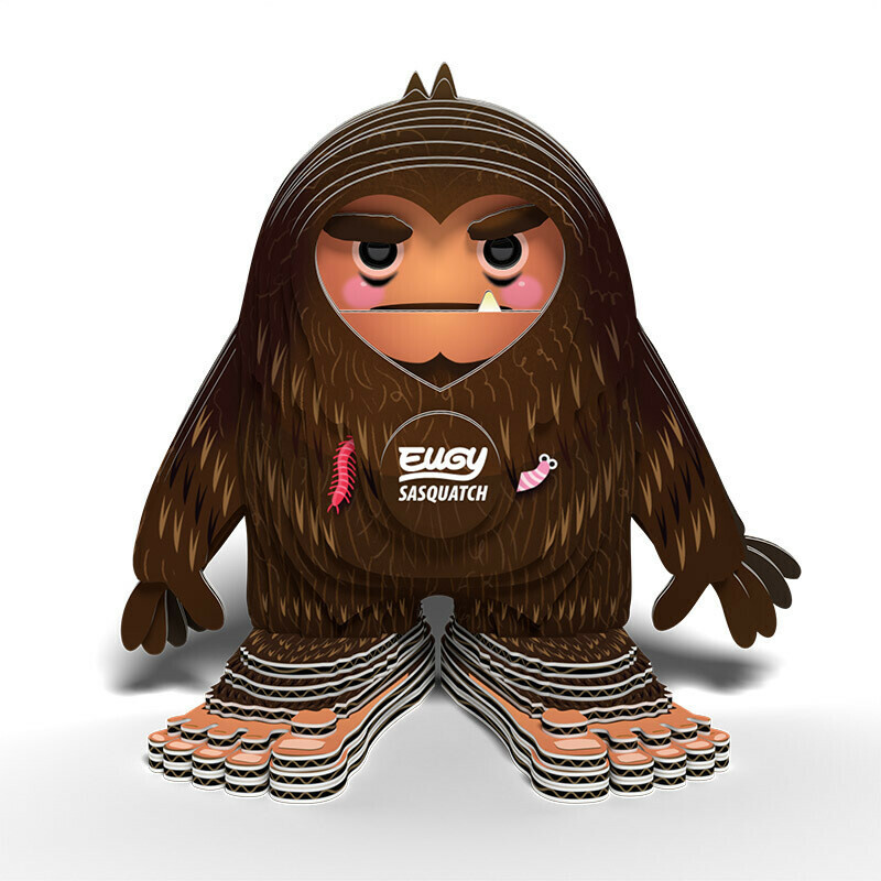 EUGY 3D Cardboard Kit Set Model - 098 Sasquatch