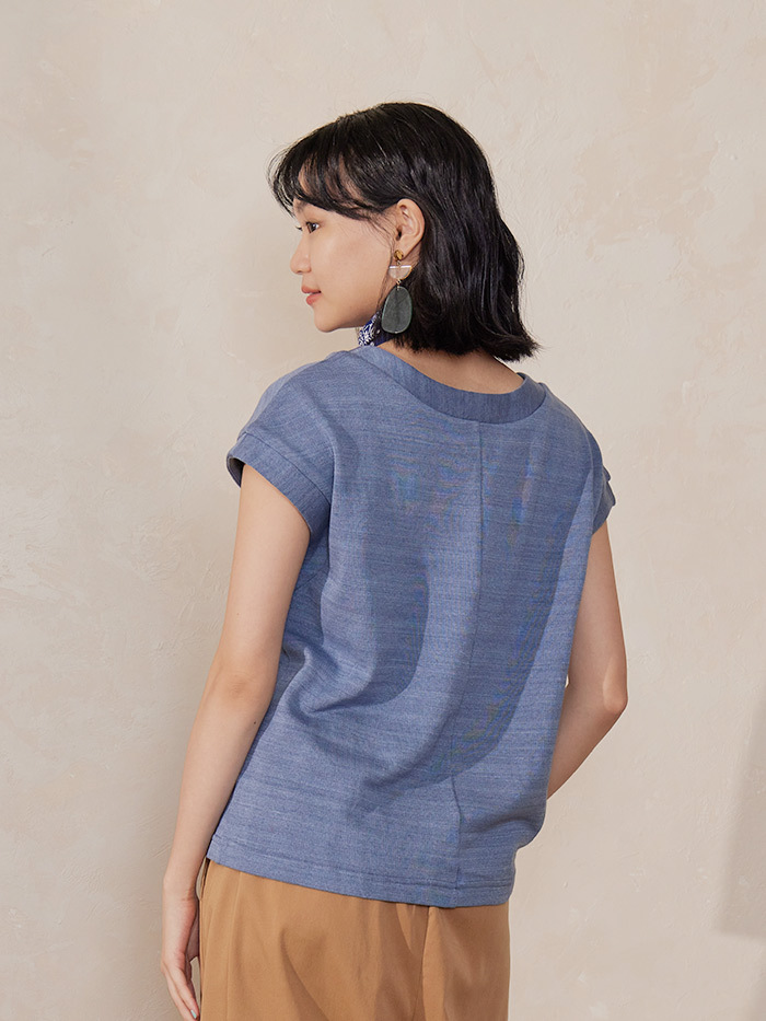 悄悄話上衣RETRO針織版-溪河