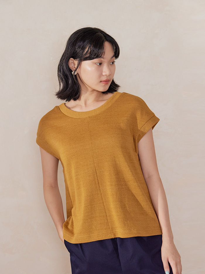 悄悄話上衣RETRO針織版-小山