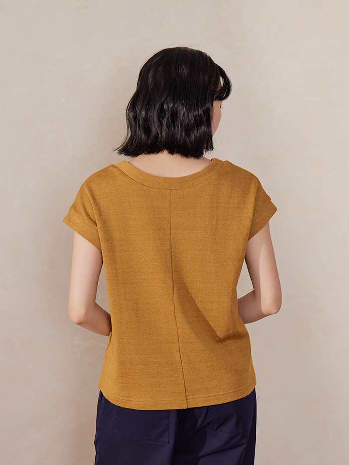 悄悄話上衣RETRO針織版-小山