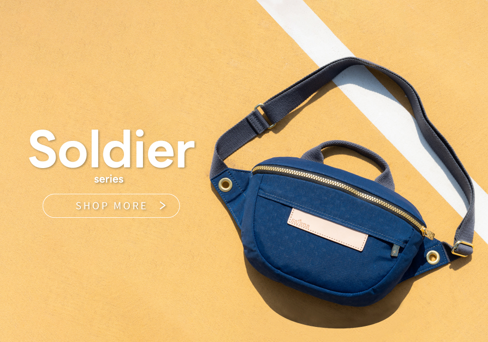satana Soldier 趣遊走走斜背胸包 海軍藍色 SOS3080-225 看更多商品