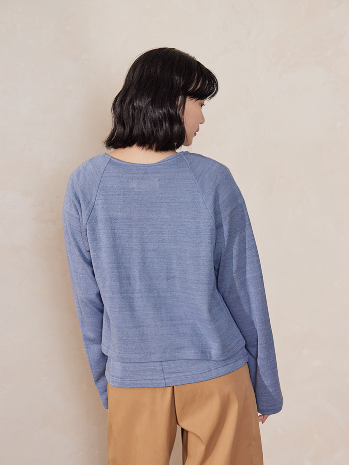 日暮針織拉克蘭袖外套- 傍晚燈