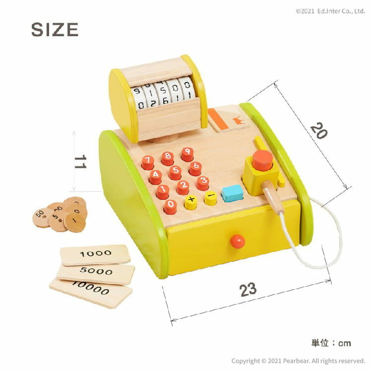 《 ED Inter 》 森林木質小小收銀機