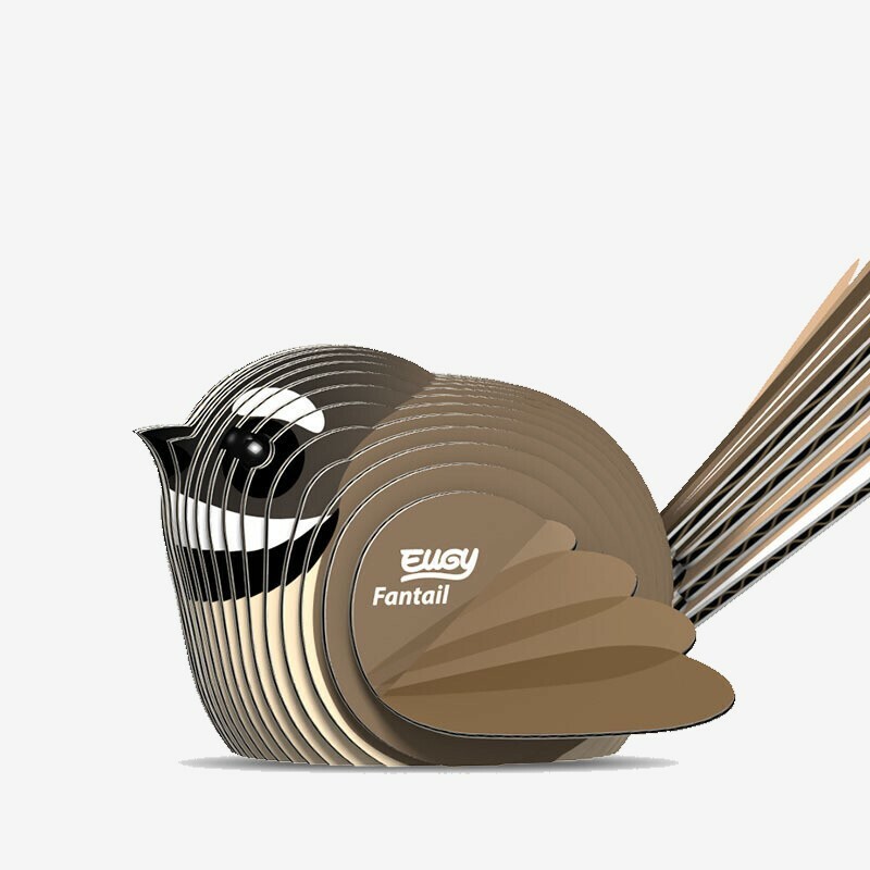 EUGY 3D Cardboard Kit Set Model - 002 Fantail