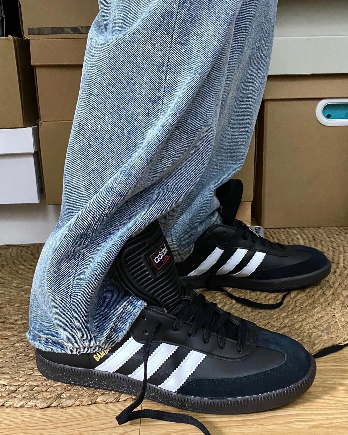 ADIDAS SAMBA CLASSIC經典款長鞋舌