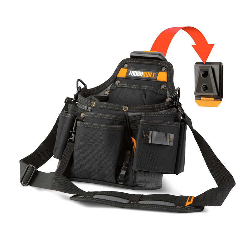 TB-CT-106A 肩背多層萬用鎚架包-側面