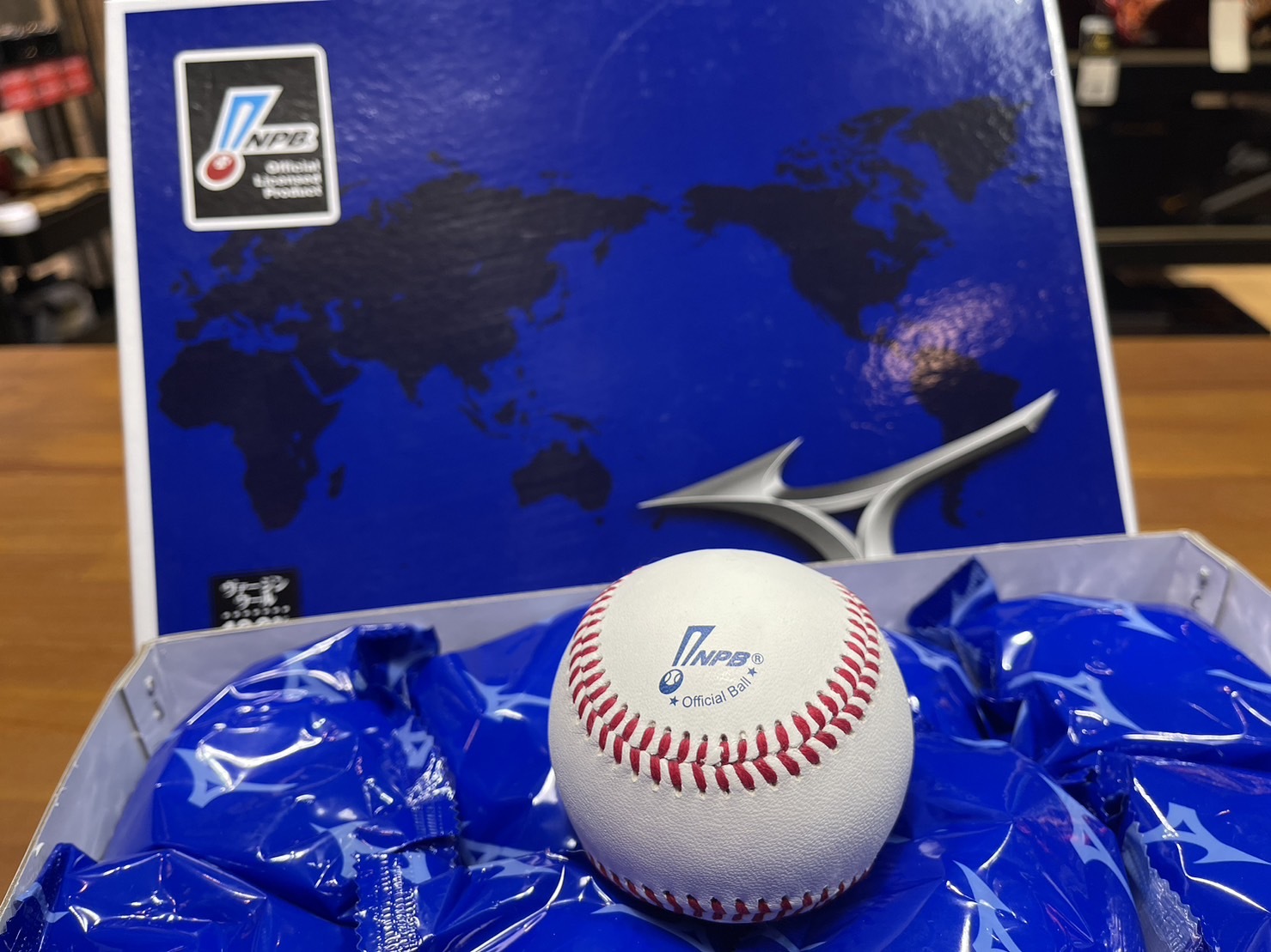 美津濃MIZUNO 硬式用NPB 試合使用球OFFICIAL BALL 日本職棒比賽用球 