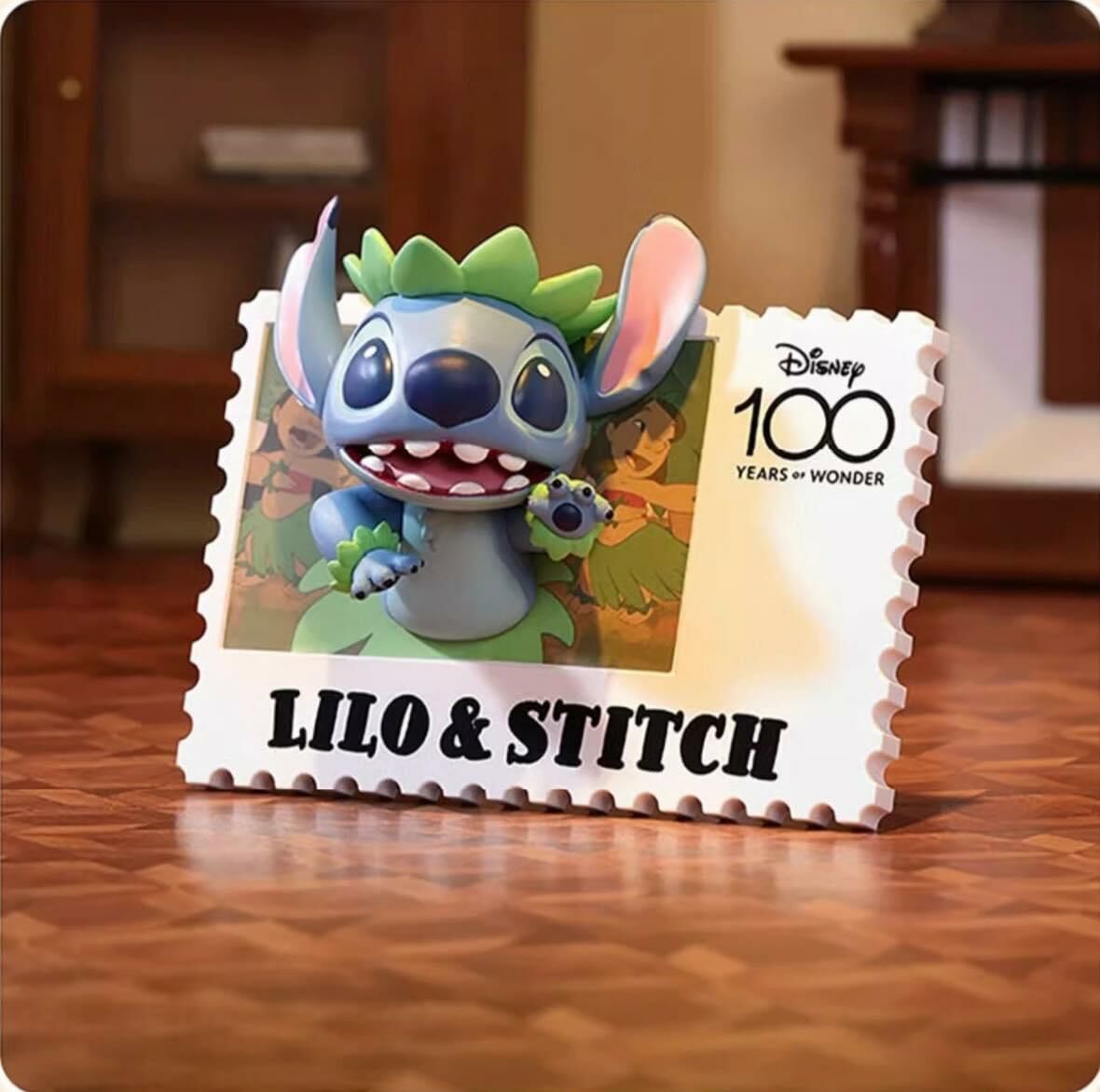 正版迪士尼100週年復古郵票盲盒