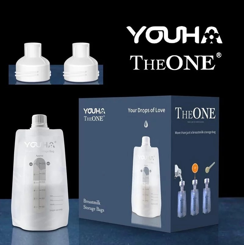Youha THE ONE 母乳儲奶袋40個裝 + 連2個接駁器