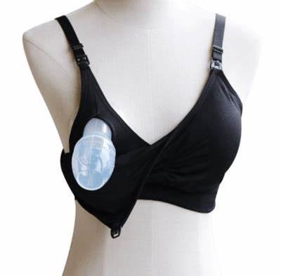 HaaKaa 免提泵奶胸圍 Handsfree Bra 黑色 ( M/L/XL/XXL) 紐西蘭