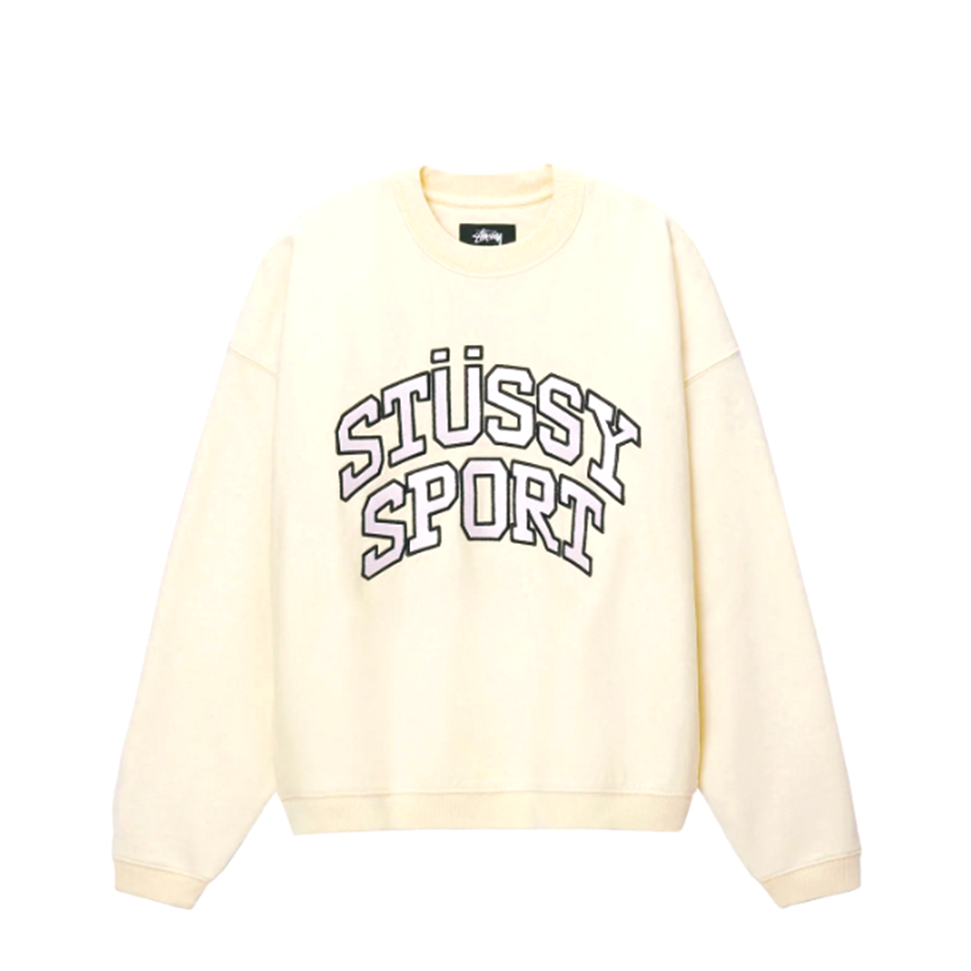 Stussy Relaxed Oversized Crewneck 大學T | FLOMMARKET