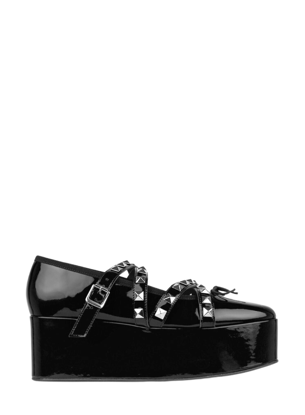 repetto × noir kei ninomiya 厚底 スタッズ 黒 36 Noir Kei Ninomiya x Repetto studded platform flats Noir Kei