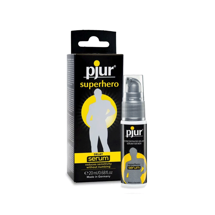 pjur 碧宜潤 超級英雄快感延時精華液 (20ml)