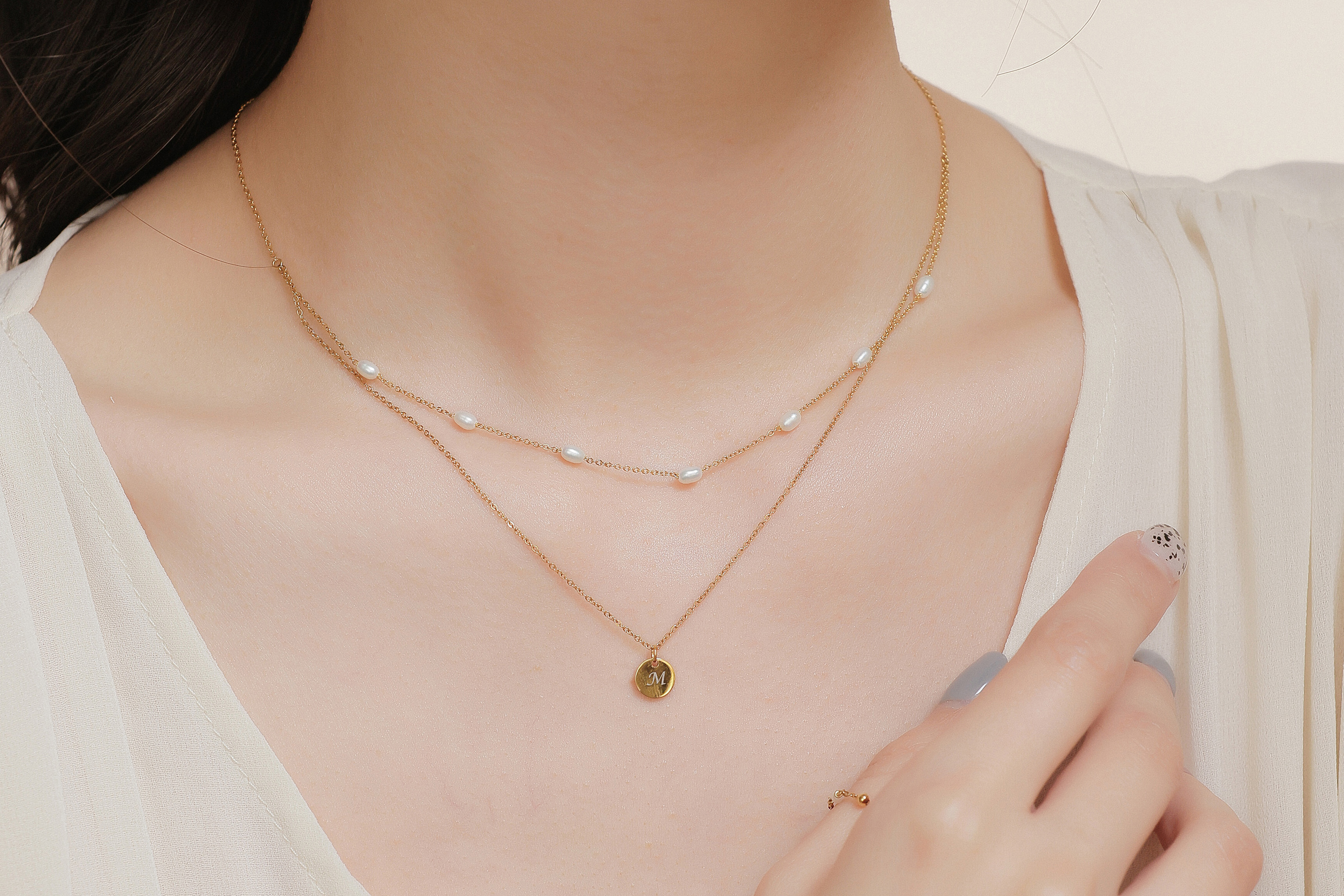 悠長謎語 白鋼項鍊|Miestilo Jewelry設計師輕珠寶品牌|舒飾質感每一刻