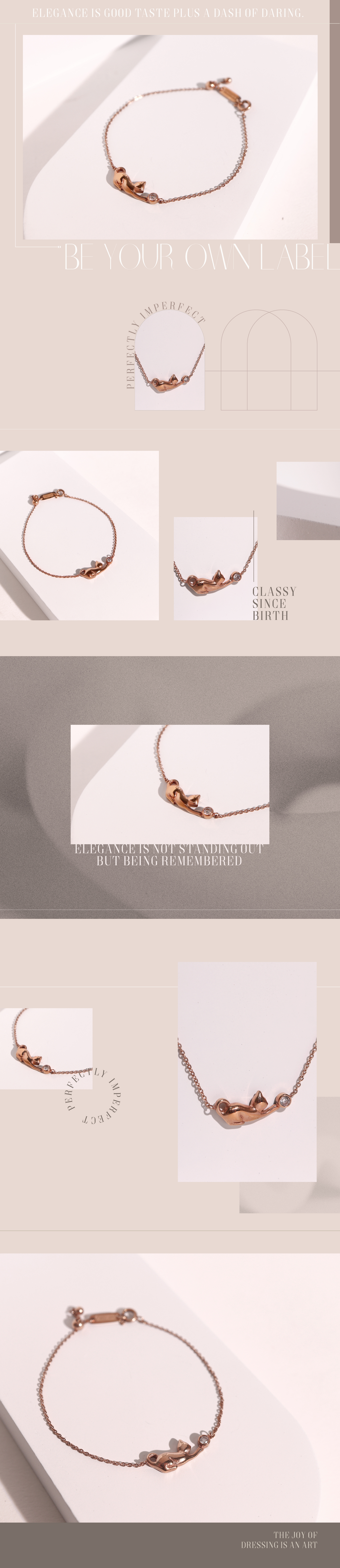 嬉 貓咪鋯石手鍊｜Miestilo Jewelry設計師輕珠寶品牌｜舒飾質感每一刻