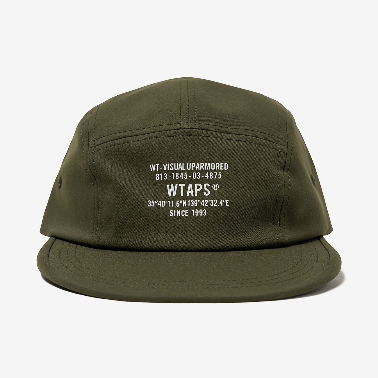 WTAPS 232HCDT-HT06 T-5 01 / CAP / POLY. TWILL. SPEC