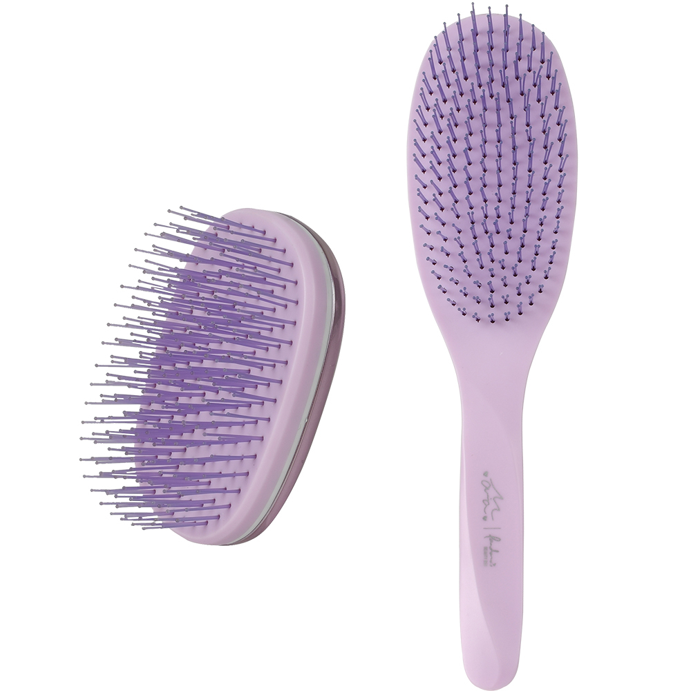 【阿部瑪利亞聯名款】KIRAMEKI BRUSH 亮澤光感梳(2入組)