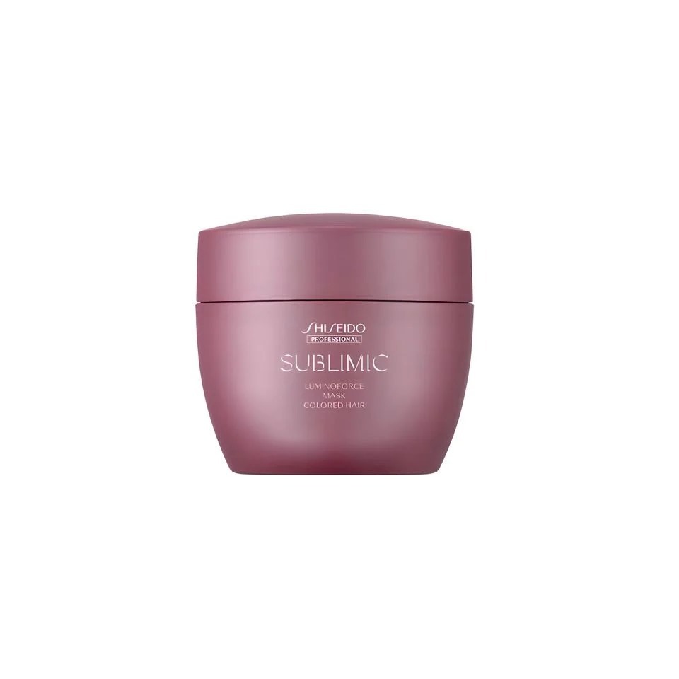 資生堂 - Sublimic Luminoforce 柔亮護髮膜 (燙染髮質) 200g