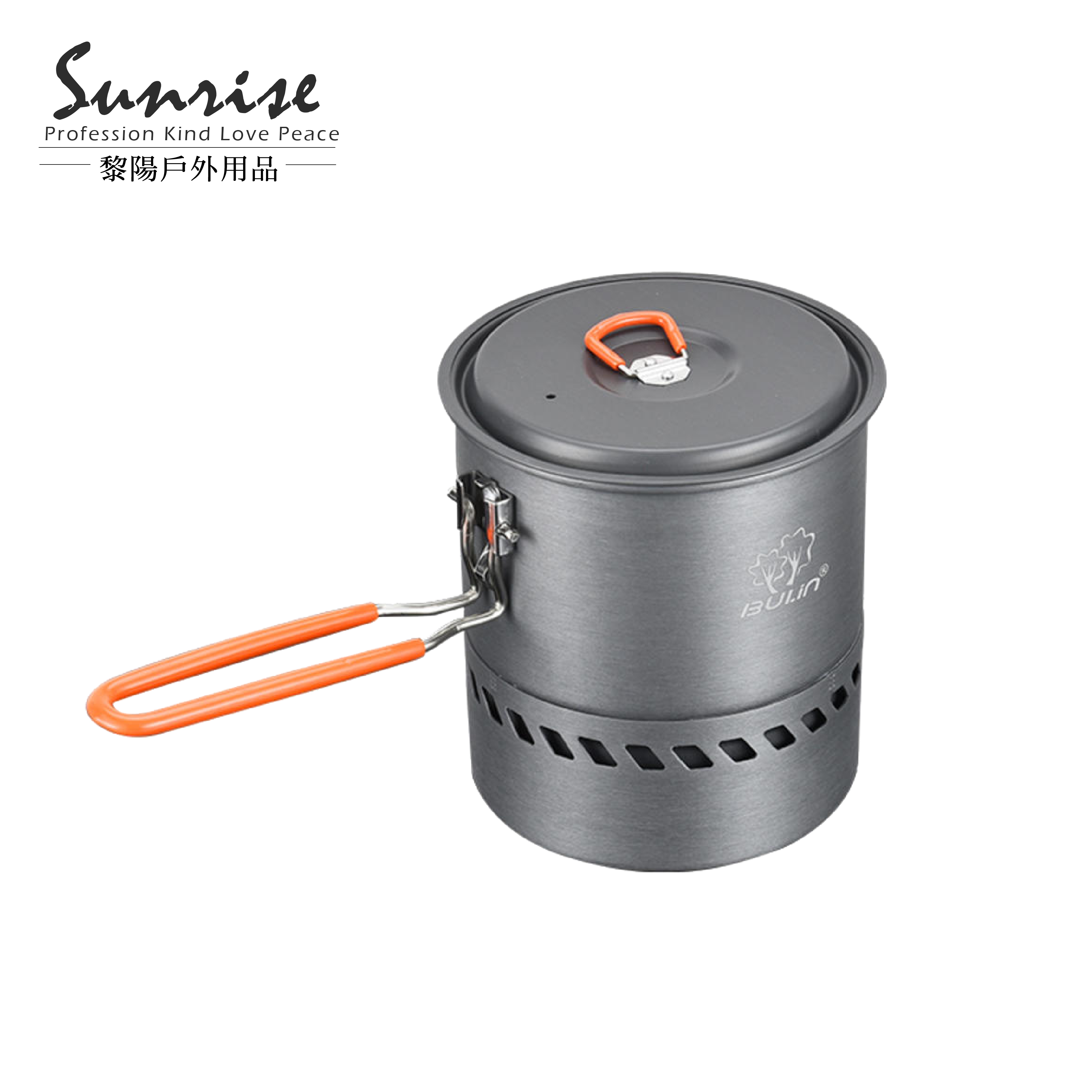 超輕陽極氧化鋁聚熱鍋 51CBZS2400單人鍋/輕量/湯鍋/鋁鍋/鍋具/烹飪鍋/野炊用具/露營 51CBZS2400