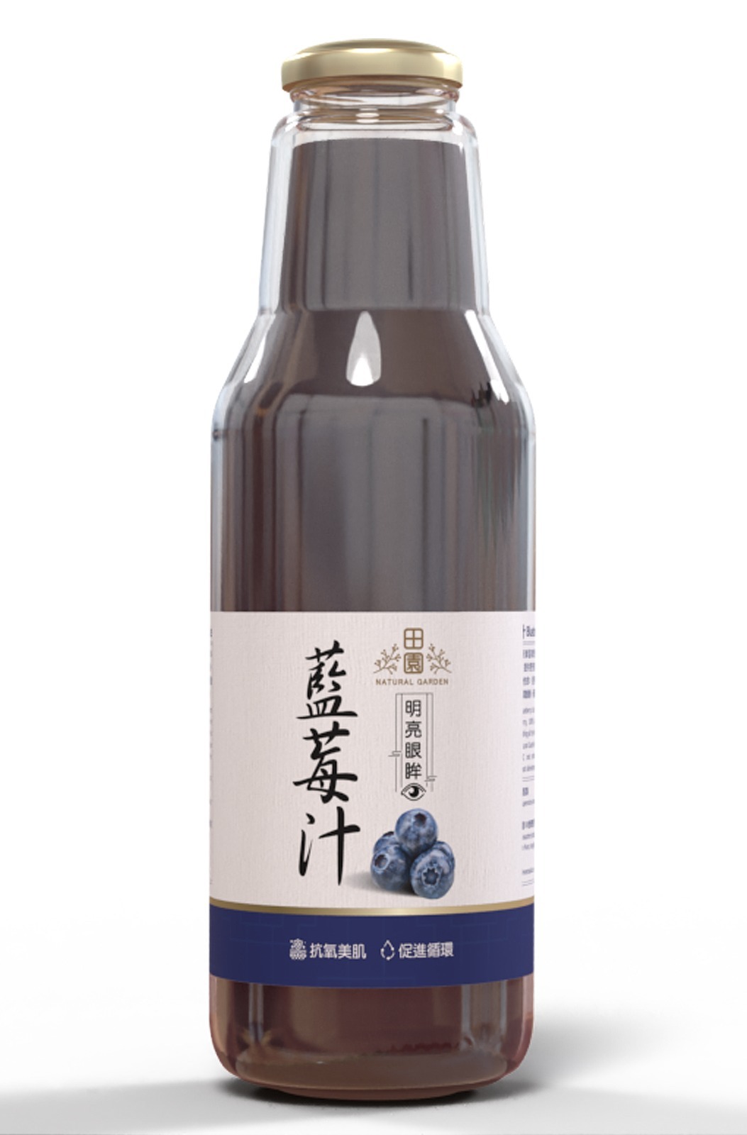 M4: 田園 - 藍莓汁 (750ml)