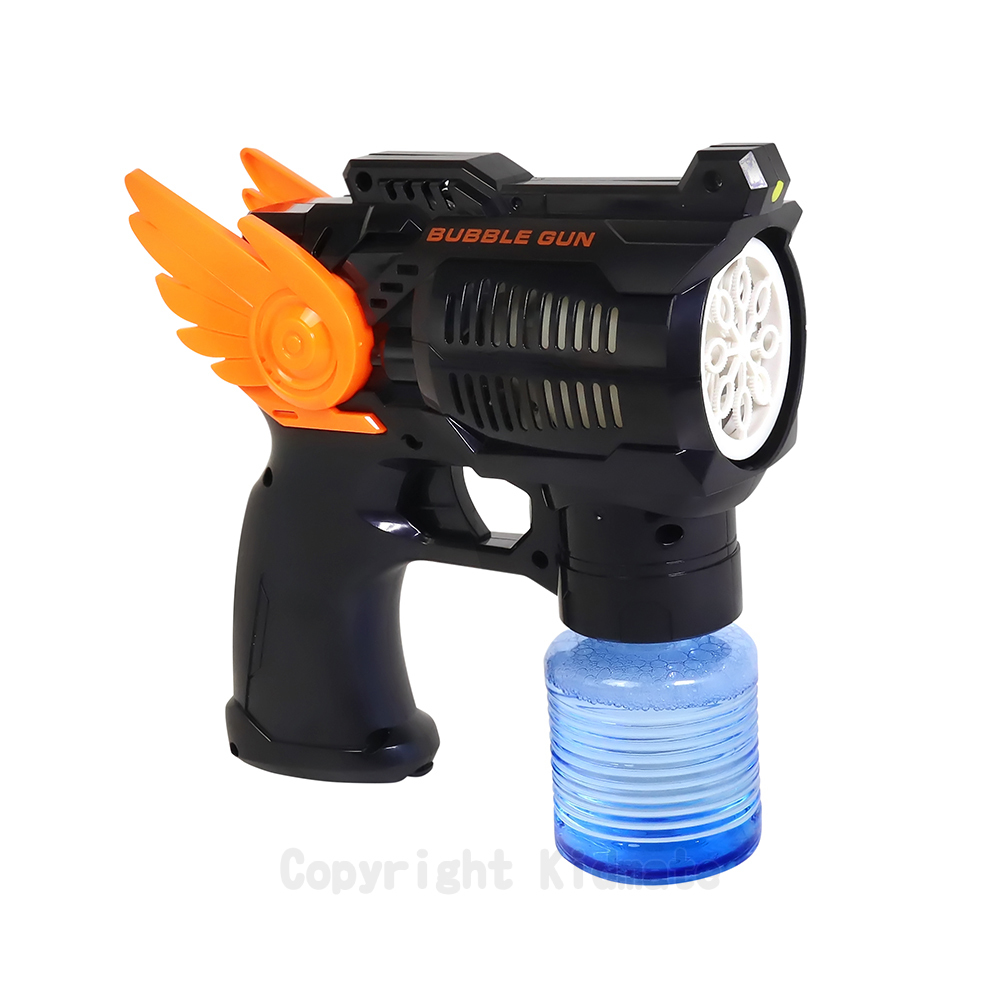 《 KIDMATE 》8孔雙翼泡泡槍 (顏色隨機出貨)