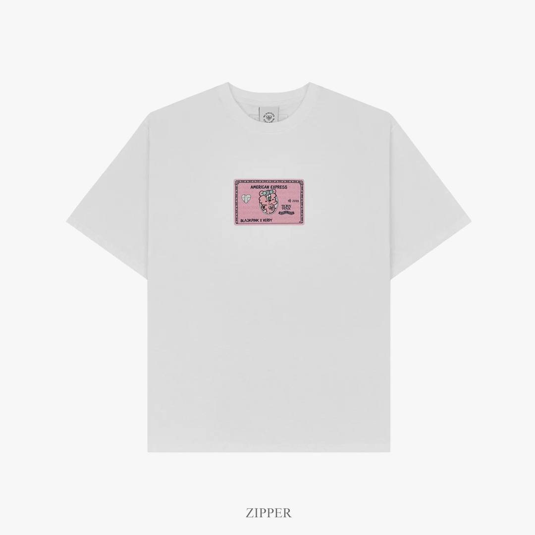 Verdy x Blackpink CC T-Shirt White - Amex Exclusive 短T