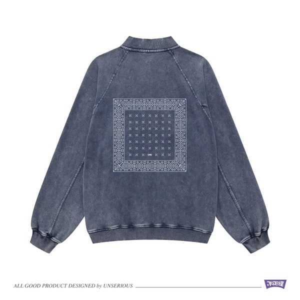 不正經製作 之 醉生夢死水洗拉鍊外套