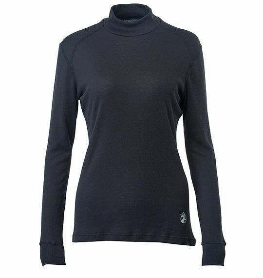 Wildland 荒野 Highest彈性立領保暖衣 女款 (黑) 透氣/吸濕排汗/登山健行 01WH2661