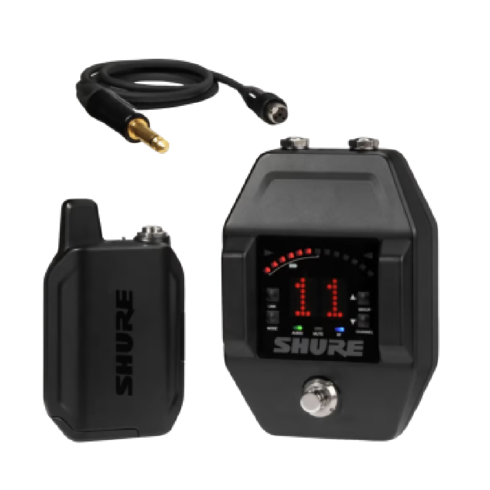 Shure Shure / GLXD16+ 雙頻數位無線吉他踏板系統 — 三峽配件 / 週邊｜YA! 玩音樂
