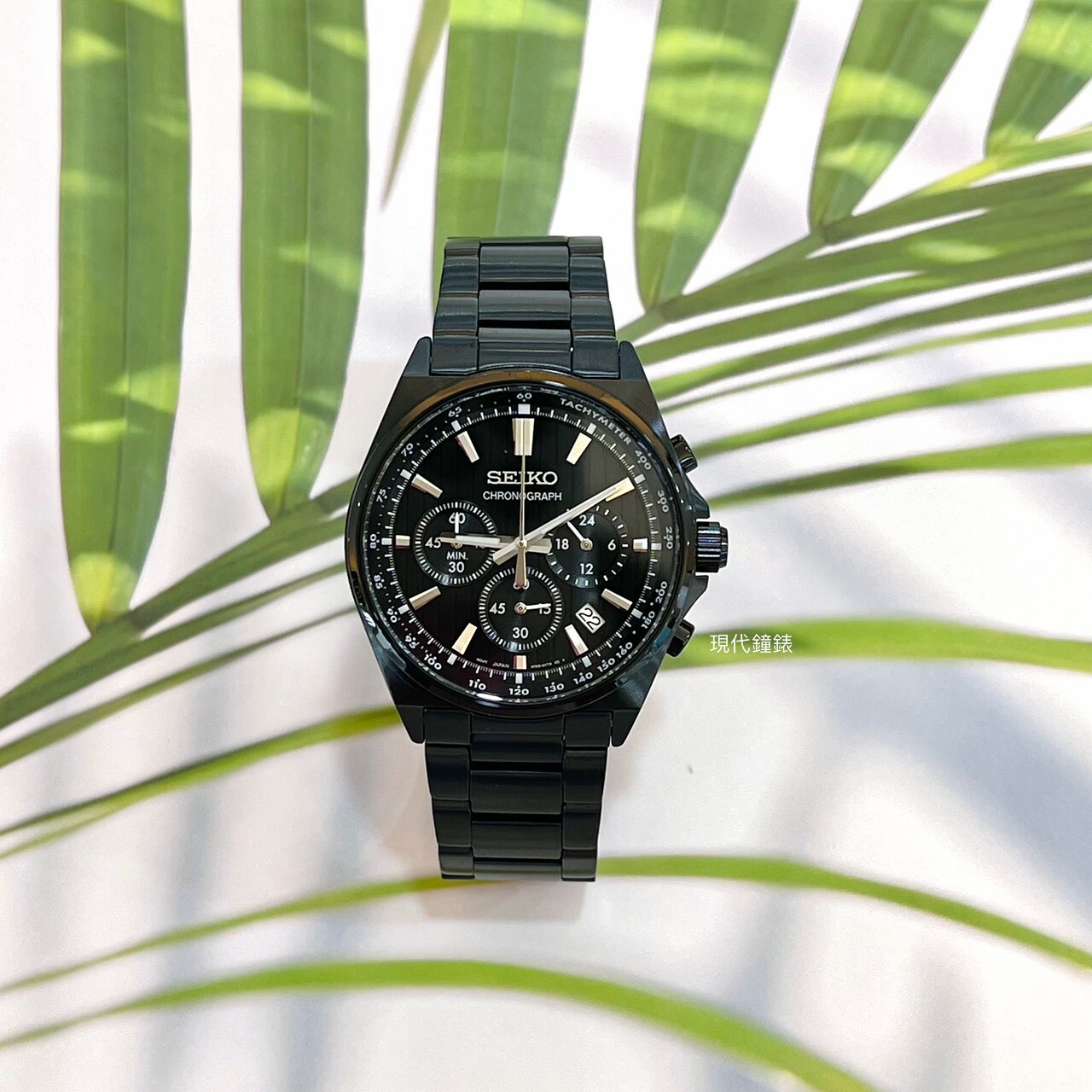 【SEIKO 精工】 CS系列 條紋設計賽車計時手錶 8T63-01T0SD 41mm 現代鐘錶