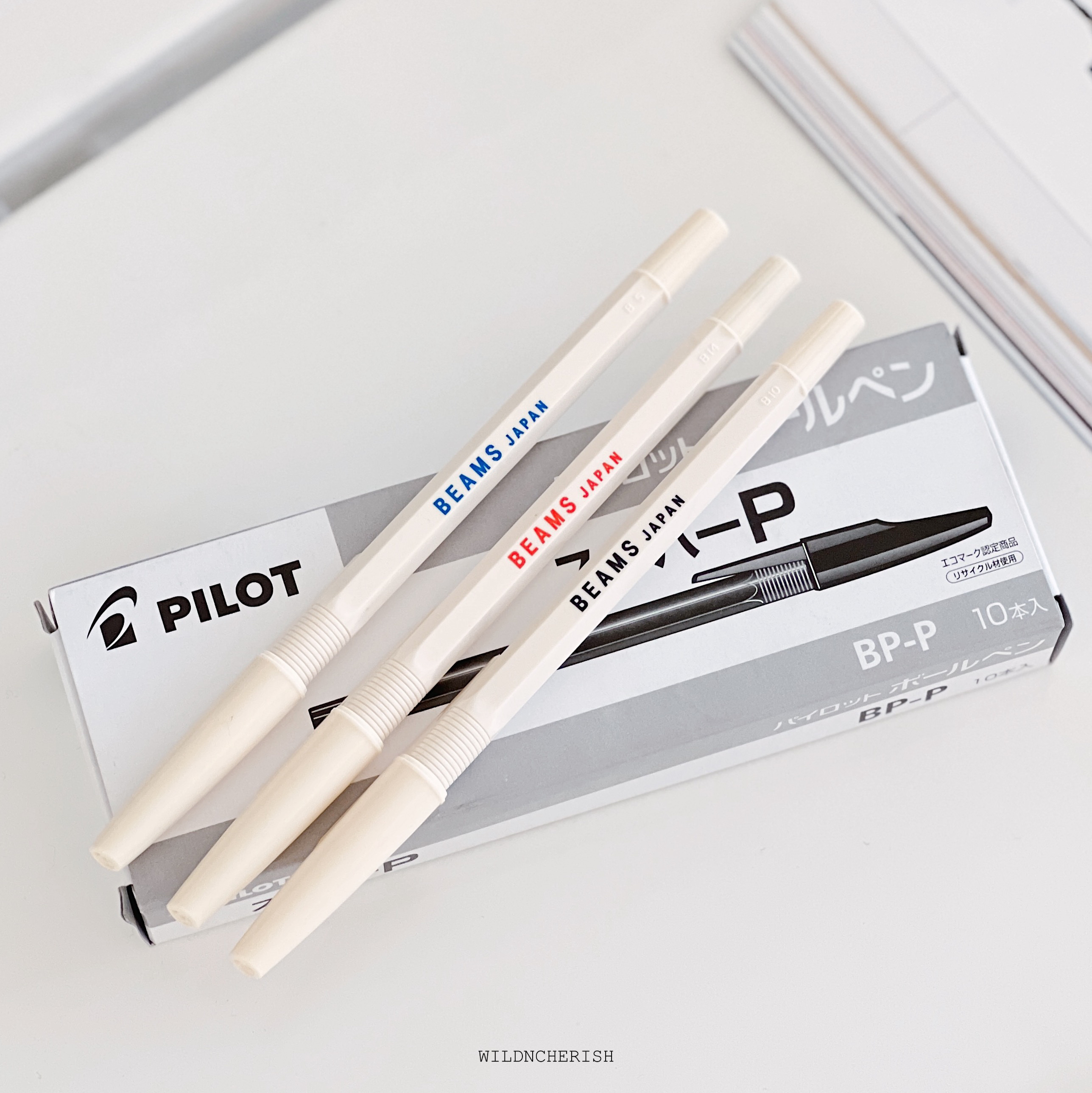 現貨| BEAMS JAPAN x Pilot 0.7mm 油性原子筆三色