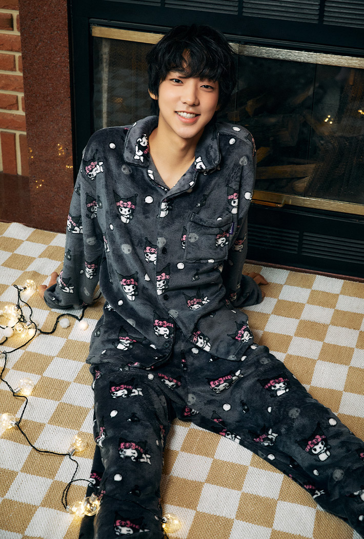 [Spao] Long Sleeve Pajama 長袖睡衣 - Kurumi
