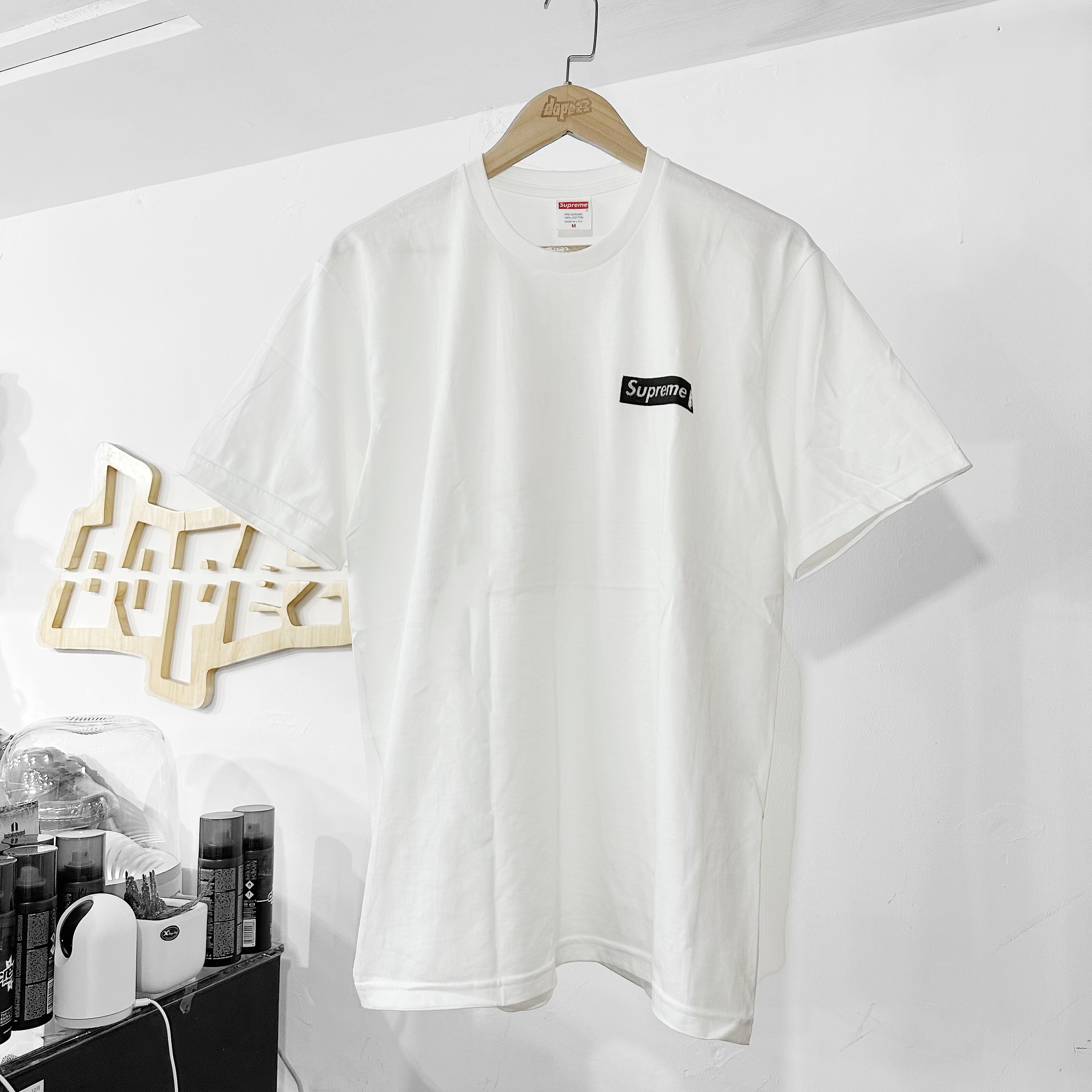 Supreme FW23 Static Tee White