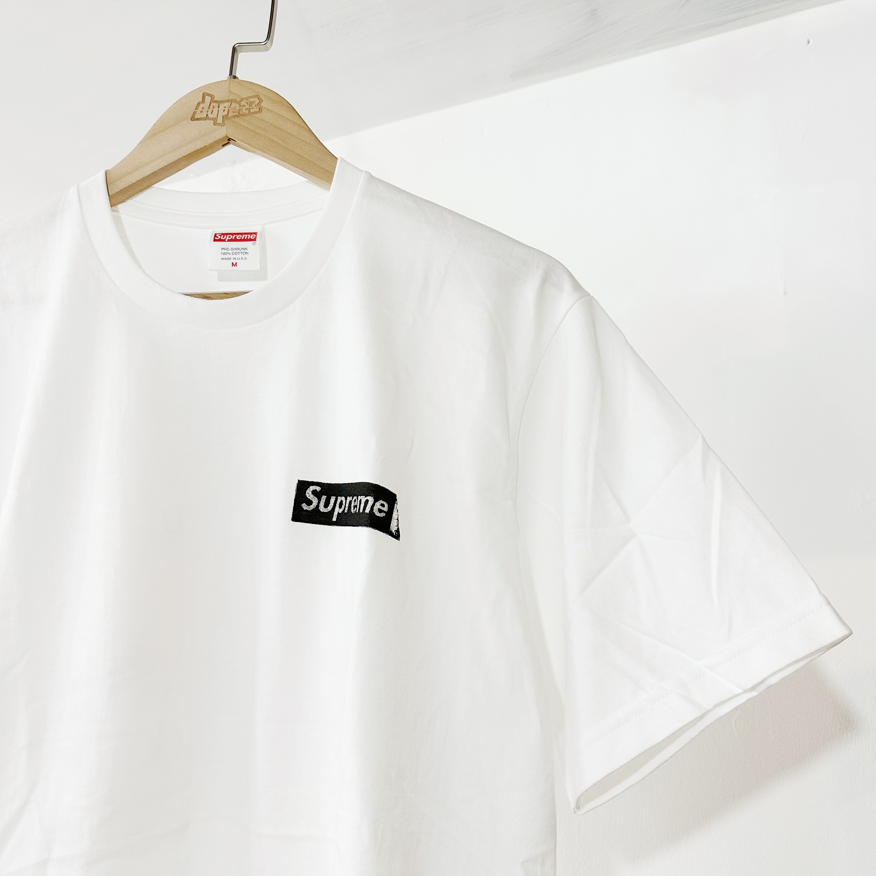 Supreme FW23 Static Tee White