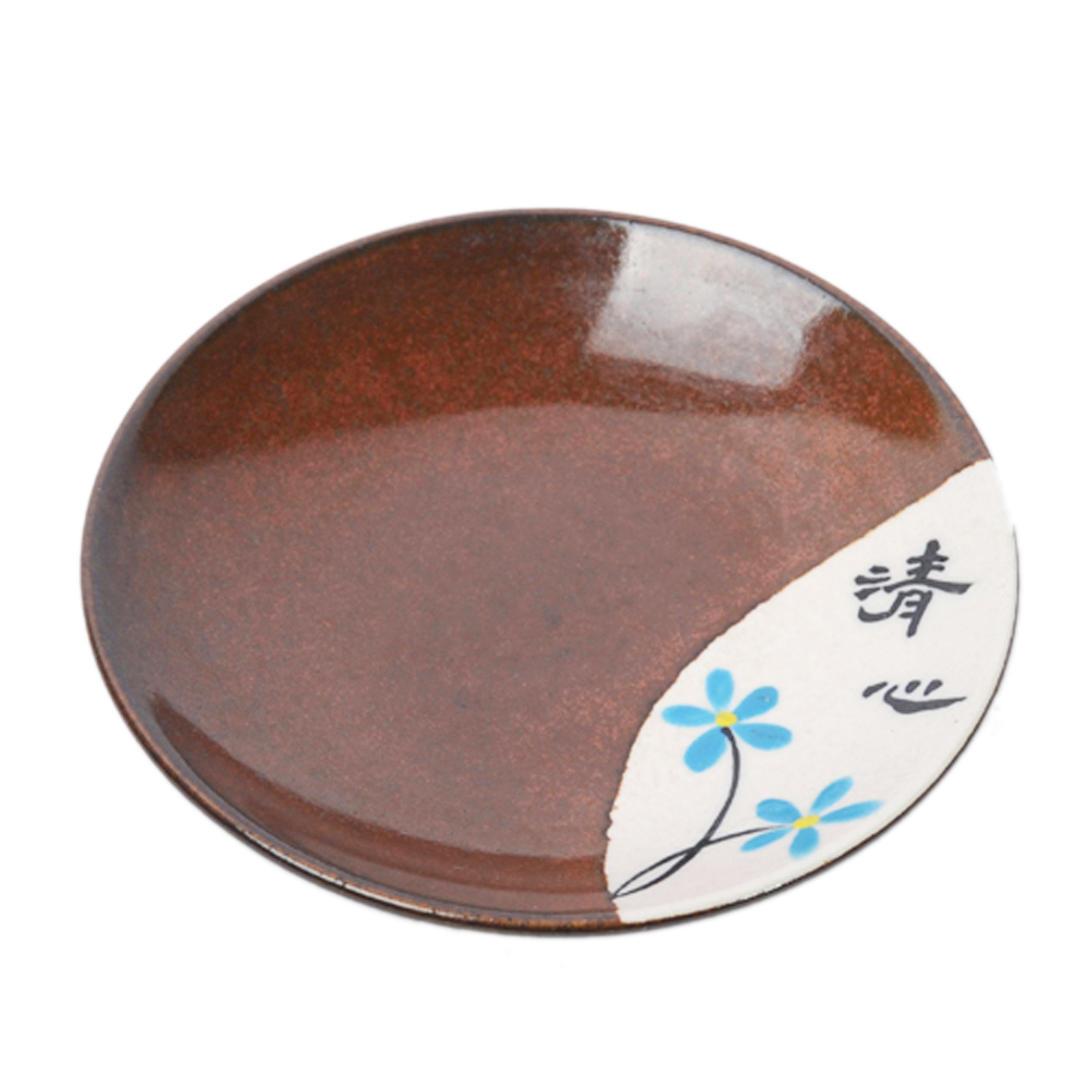 清心小圓盤{褐}10公分【十方】135341