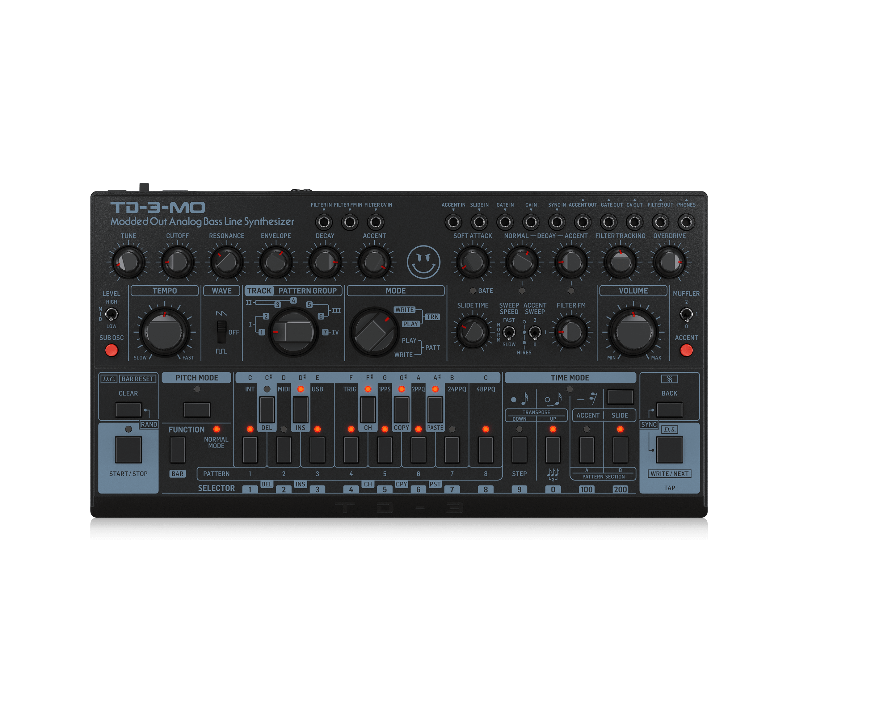 BEHRINGER TD-3-MO-BK Analog Synthesizer