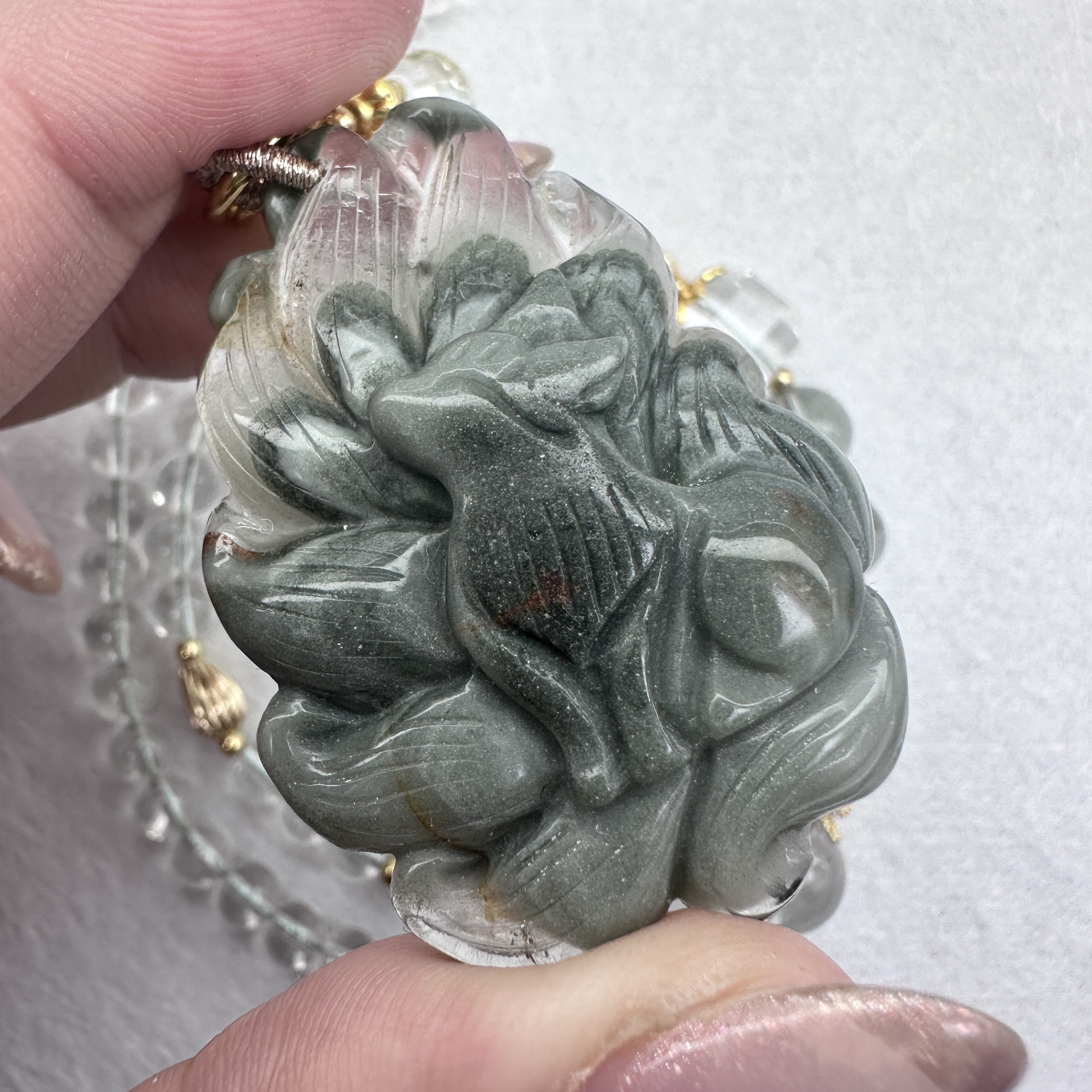 綠幽靈側面套鏈