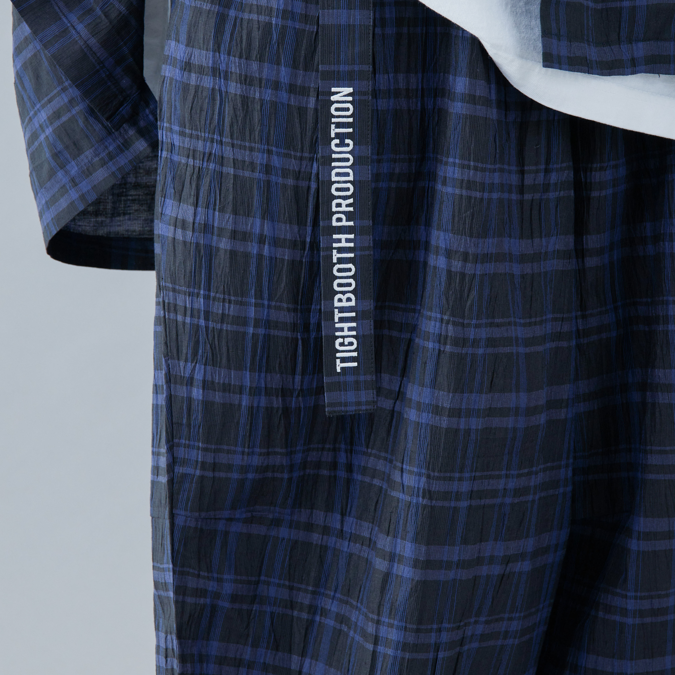 TIGHTBOOTH - Furrow Shirt - Blue Plaid