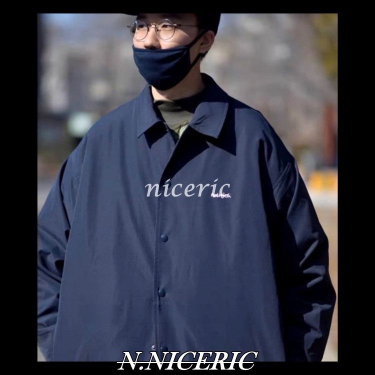 日本正品 長谷川教練外套NAUTICA 日系款式翻領刺繡長谷川教練外套 連帽外套