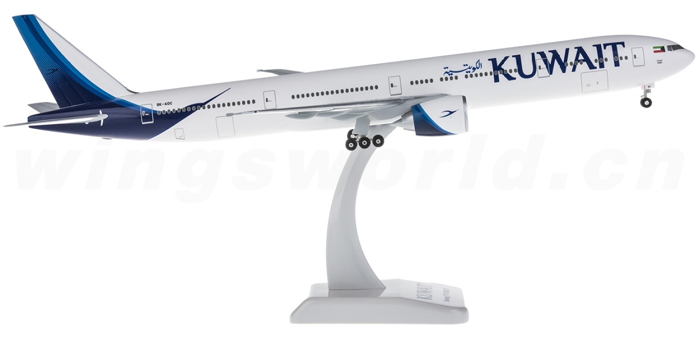 Hogan wings 1/200 科威特航空 BOEING 777-300ER 標準塗裝
