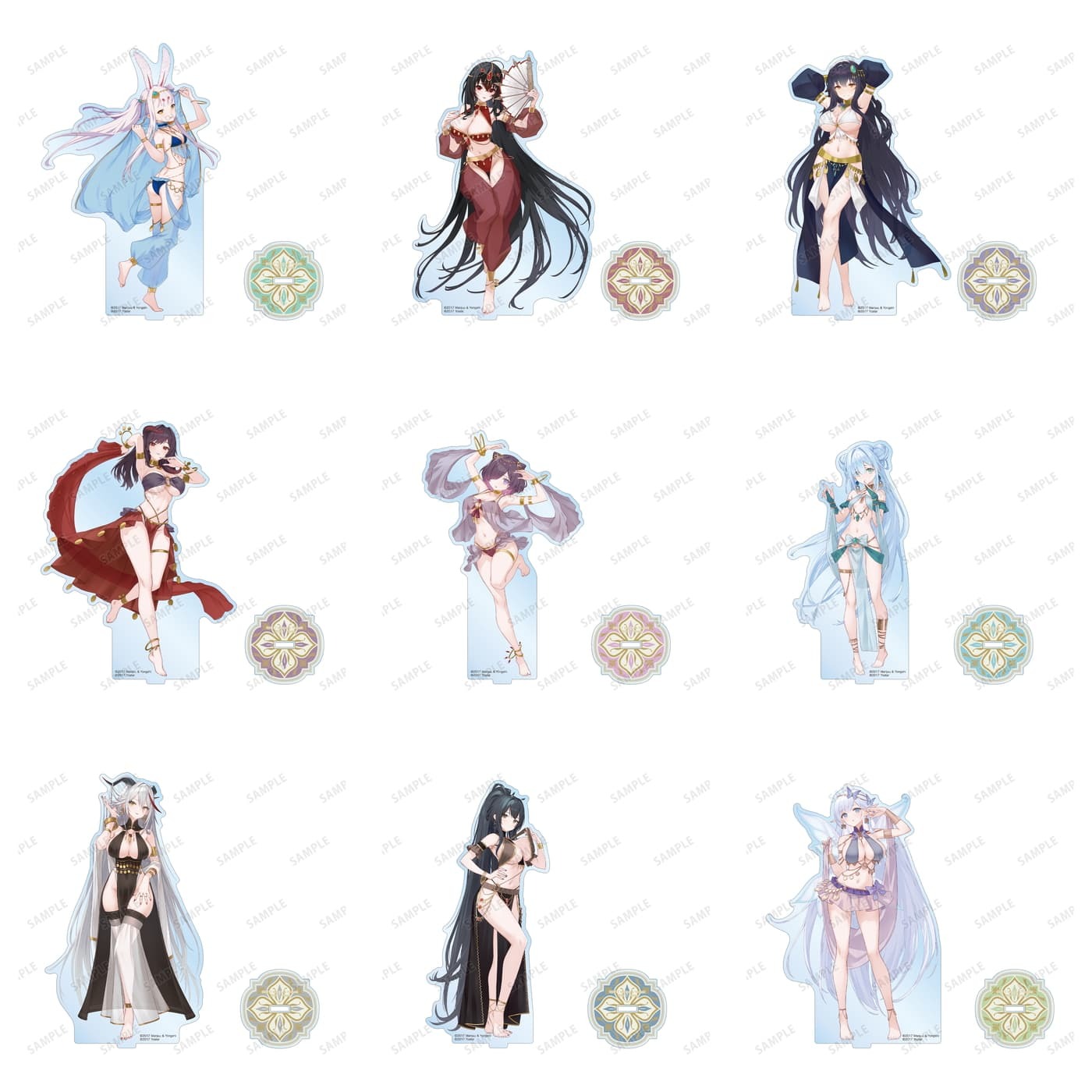 「ACG.GO」「預購」碧藍航線 舞娘Ver. 大亞克力立牌